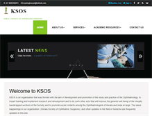 Tablet Screenshot of ksos.in